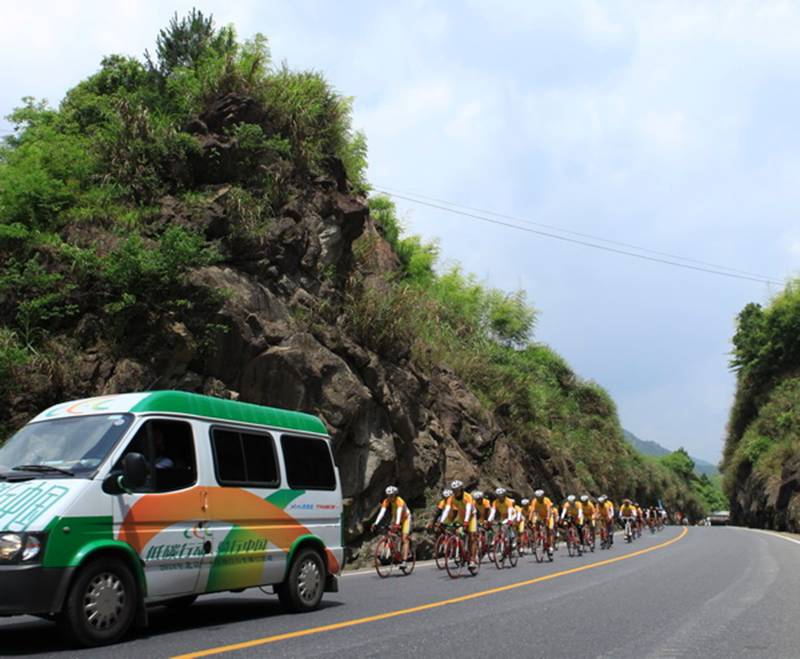 低碳行动 骑行中国