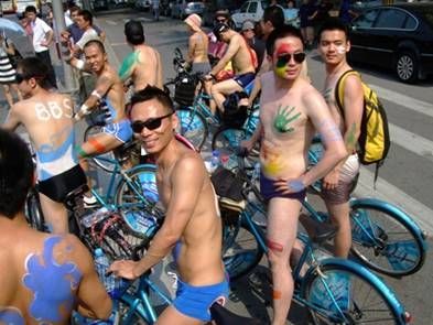 北京裸体自行车