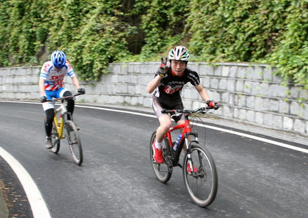 萧山自行车迷骑