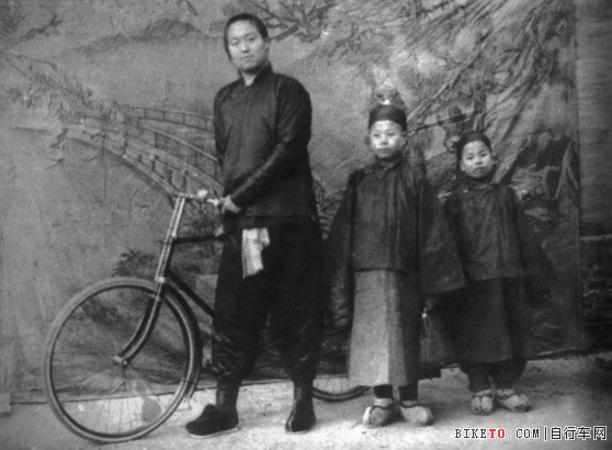 中国自行车的早期历史