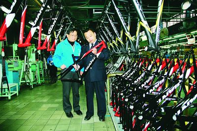 昆山自行车踩动完美产业“链条”