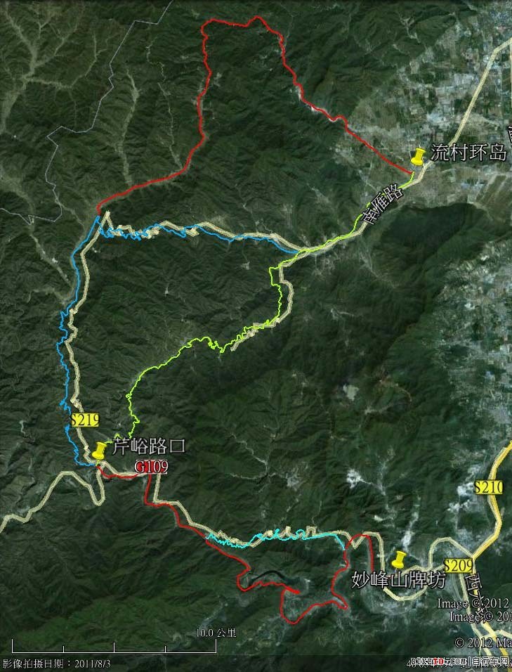 骑行路线例图 骑行路线例图