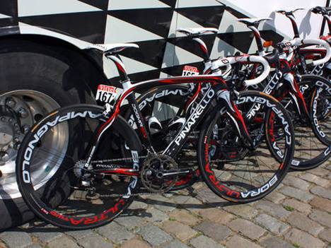 环法车队在比赛中使用的顶级自行车品牌