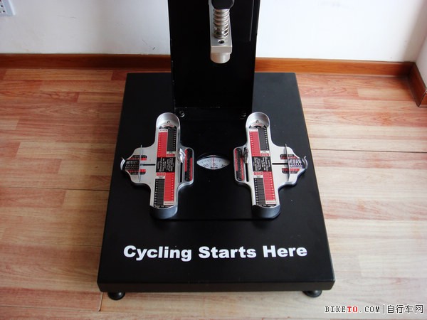 自行车量身机