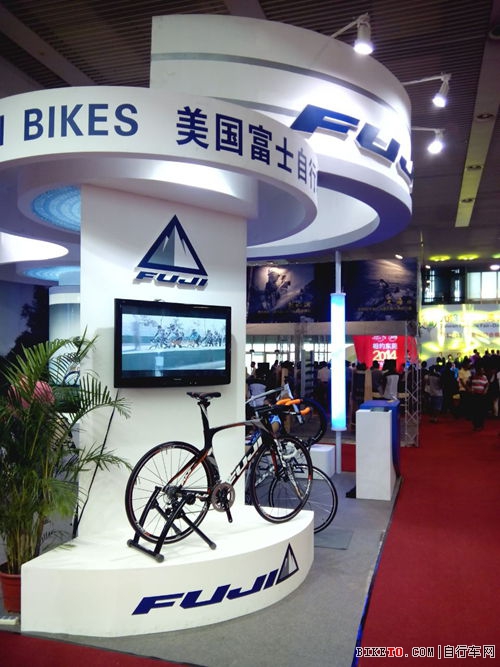 FUJI自行车在2013年台湾名品博览会