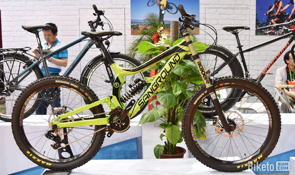 中国展 看着就很野的软尾山地车 中国展 看着就很野的软尾山地车
