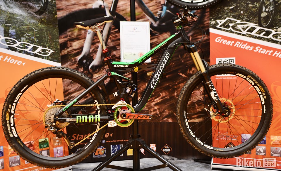 中国展 看着就很野的软尾山地车 中国展 看着就很野的软尾山地车