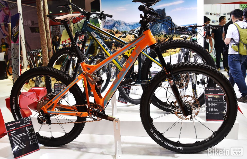 中国展 看着就很野的软尾山地车 中国展 看着就很野的软尾山地车