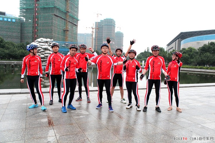 环金鸡湖骑行结束 环金鸡湖骑行结束