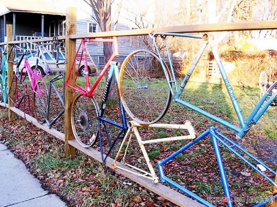 废旧自行车利用,废物利用 废旧自行车利用,废物利用