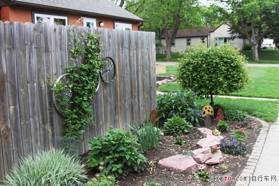 废旧自行车利用,废物利用 废旧自行车利用,废物利用