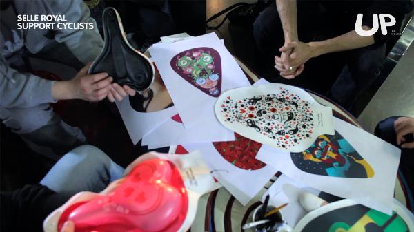 Selle Royal推出5个新的UP彩绘坐垫庆祝妇女节 Selle Royal推出5个新的UP彩绘坐垫庆祝妇女节