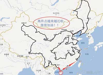 王平安从广西出发,一路上停停走走460天,已骑遍了大半个中国 王平安从广西出发,一路上停停走走460天,已骑遍了大半个中国