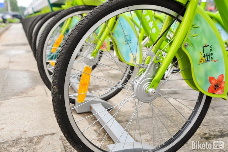 广州公共自行车启动仪式-车轮 广州公共自行车启动仪式-车轮