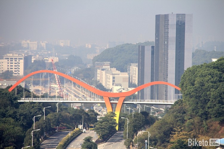 广州公共自行车-连廊2 广州公共自行车-连廊2