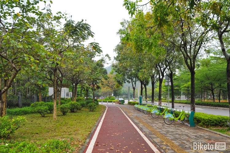 广州公共自行车启动仪式-绿道 广州公共自行车启动仪式-绿道