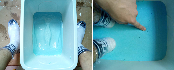 脚模制作 脚模制作