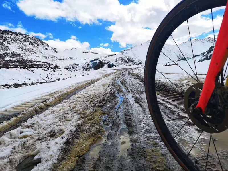 雪山,骑行 雪山,骑行