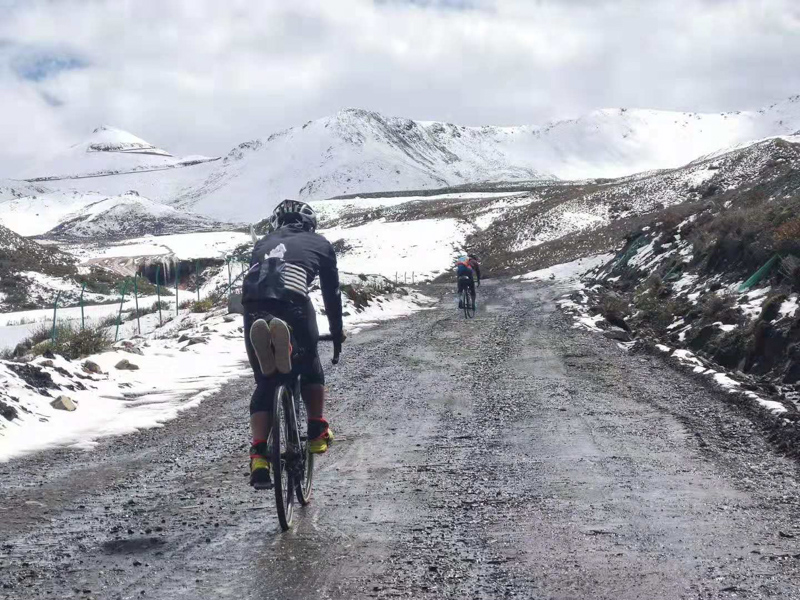 雪山,骑行 雪山,骑行