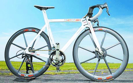 Factor 001的輕量級新款自行車