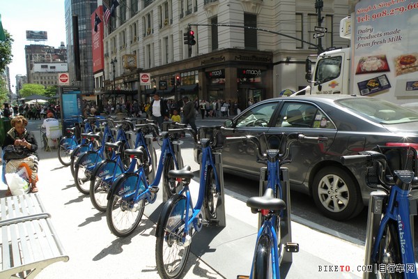 Citybike,美国纽约城市公共自行车系统,纽约自行车共享系统