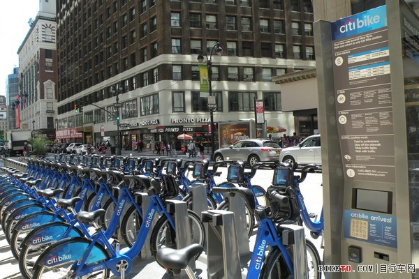 Citybike,美国纽约城市公共自行车系统,纽约自行车共享系统