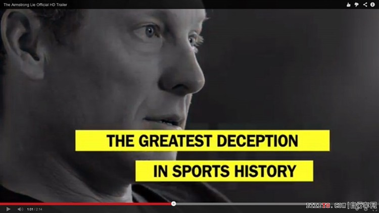 单车电影《The Armstrong Lie》 首部禁葯风波纪录片 单车电影《The Armstrong Lie》 首部禁葯风波纪录片