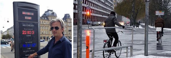 自行车道的贴心设计 自行车道的贴心设计