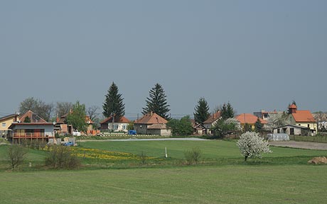 A rural scene in east Slovakia - The bicycle diaries: the joys of Bratislava stag party dorms - and Star Wars in Hungarian