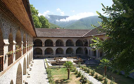 The Caravansarai Hotel in Sheki, Azerbaijan