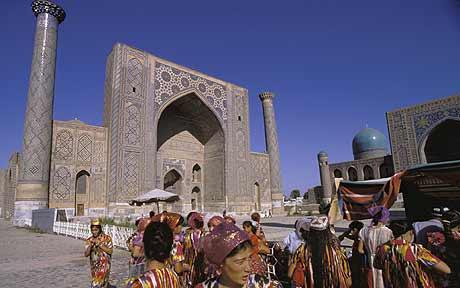 The Registan, Uzbekistan - the bicycle diaries