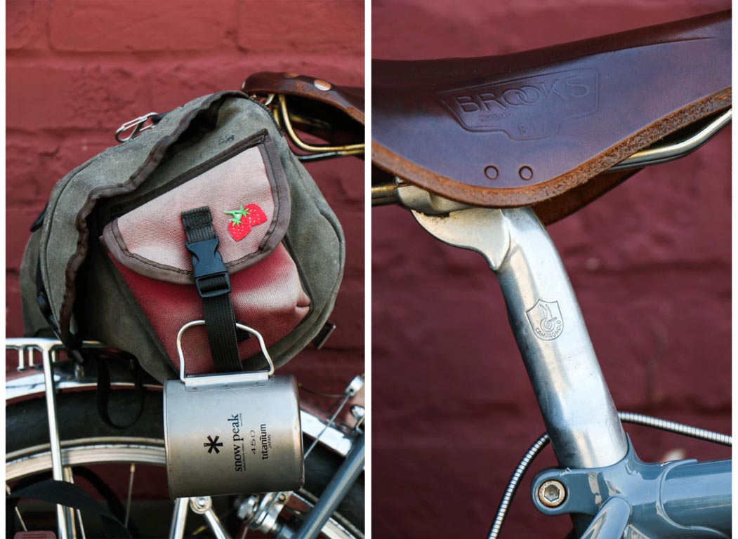 Rivendell的Hunqapillar钢架旅行自行车+骑行装备图赏 Rivendell的Hunqapillar钢架旅行自行车+骑行装备图赏