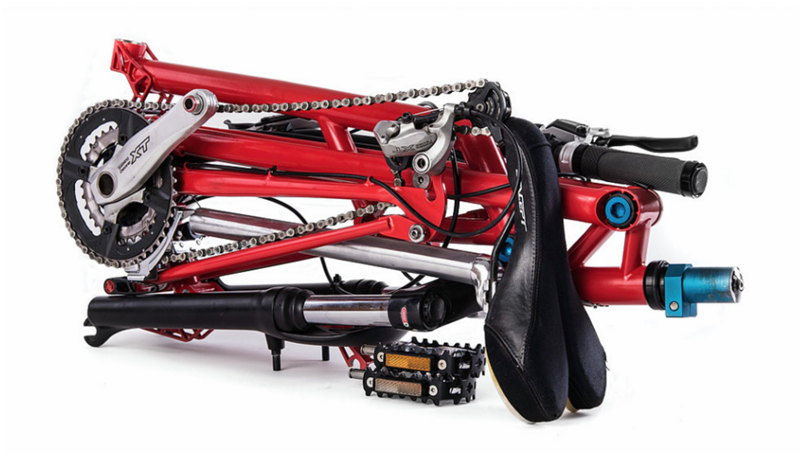 折叠山地车 折叠山地车