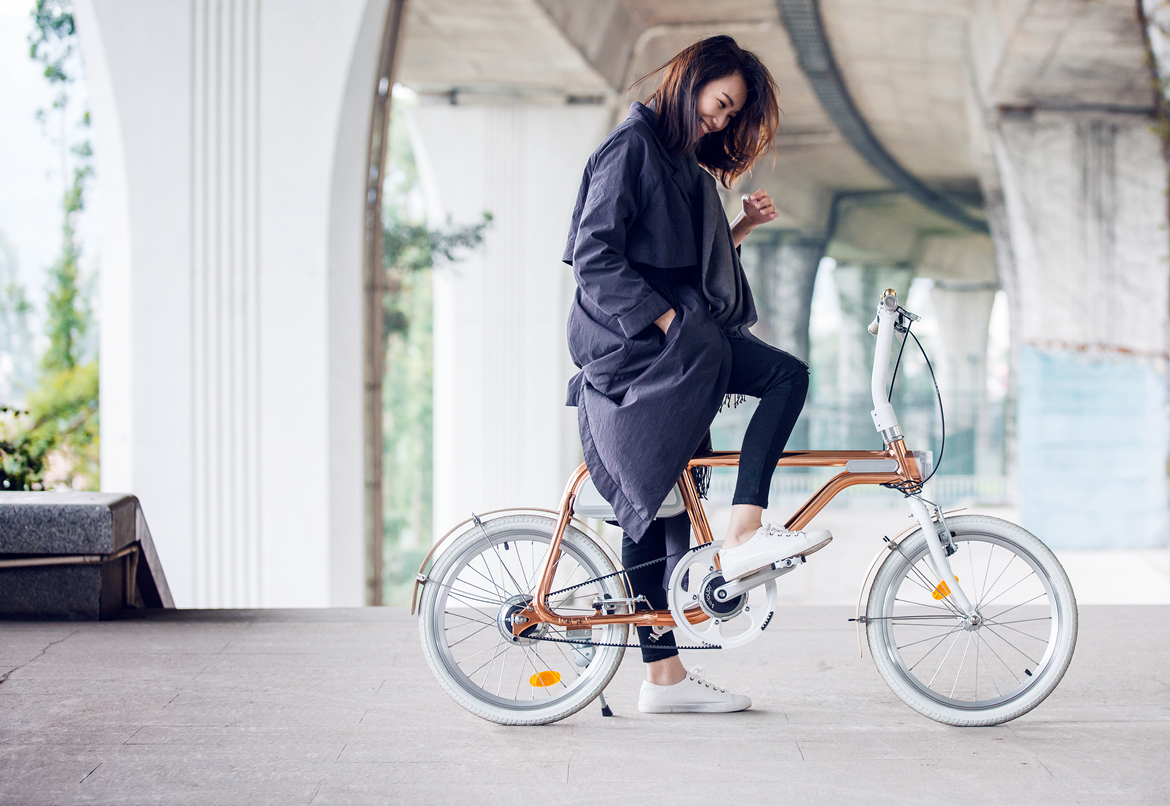 产品美图欣赏:轻客电单车 TS01|小轮车|电助力