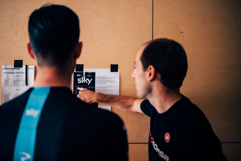 2017赛季天空车队换装全新Castelli骑行服 2017赛季天空车队换装全新Castelli骑行服