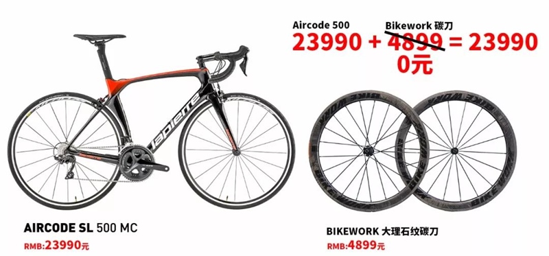 环意赛场上的得冠福利!!购买AIRCODE SL 500 送碳刀