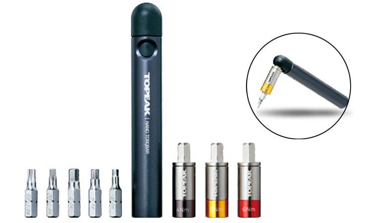Topeak新品 Nano TorqBar随身携带扭力工具组 Topeak新品 Nano TorqBar随身携带扭力工具组