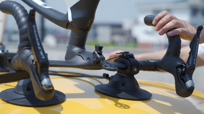 全新升级FOVNO全电动倒立吸盘车顶架