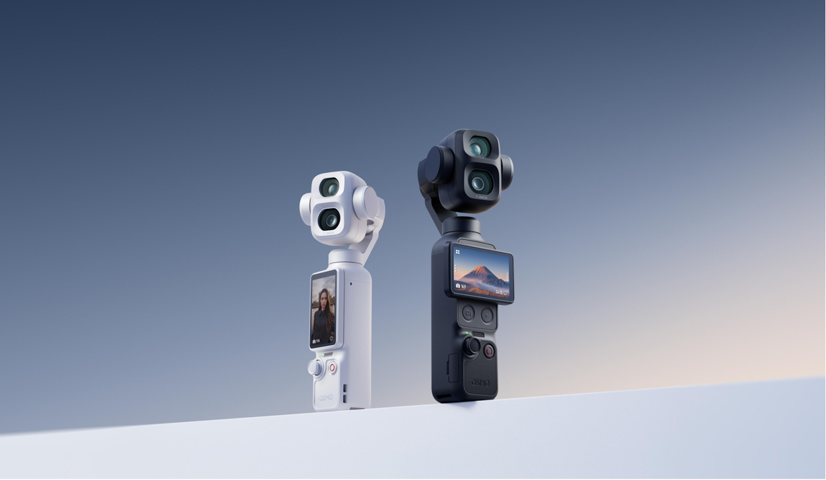 大疆双主摄口袋电影机 Osmo Pocket 4P 正式开售,3799 元起