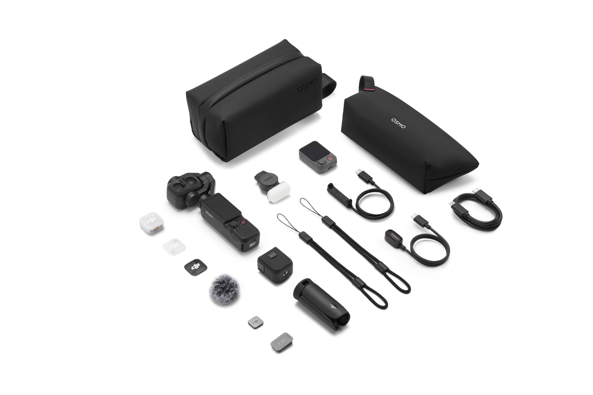 大疆双主摄口袋电影机 Osmo Pocket 4P 正式开售,3799 元起
