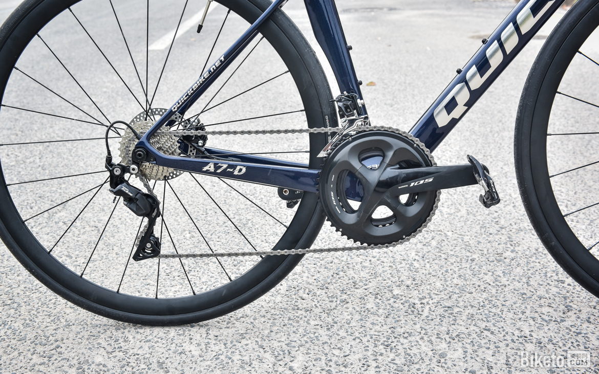 快客 QUICK A7-D 公路车 整车评测