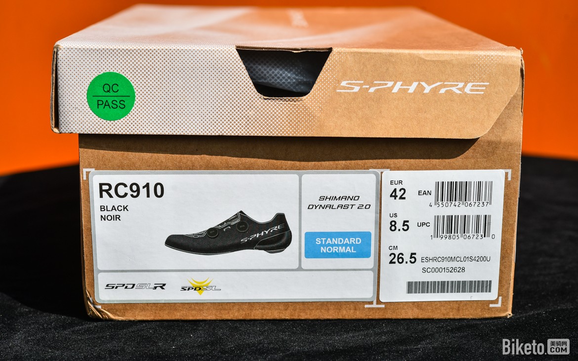终获真宽版 SHIMANO S-PHYRE RC910公路骑行鞋评测