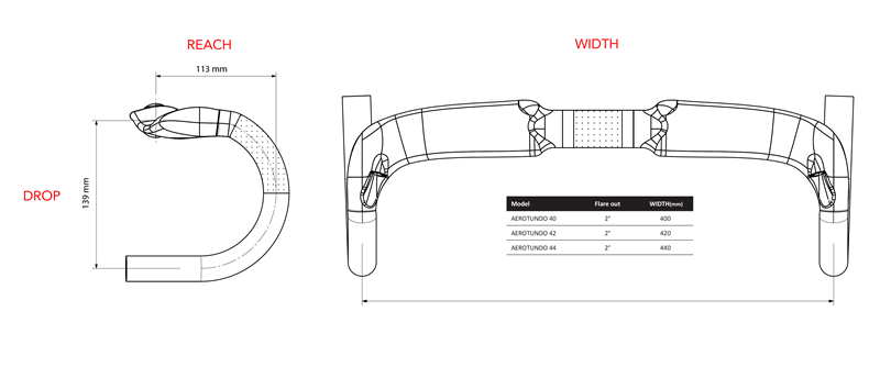 3T AEROTUNDO TEAM STEALTH破风弯把 3T AEROTUNDO TEAM STEALTH破风弯把
