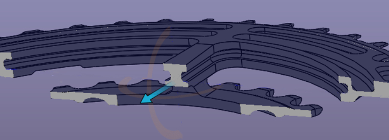 富律业严选 | SAMOX R3铝合金公路牙盘