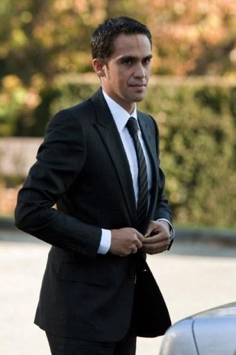 Alberto Contador arrives for his CAS arbitration hearing on day 1.jpg