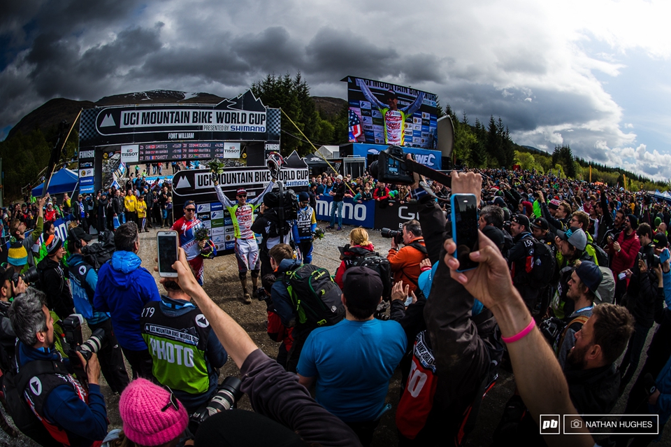 DH山地世界杯:风暴之后的高地威廉堡 DH山地世界杯:风暴之后的高地威廉堡