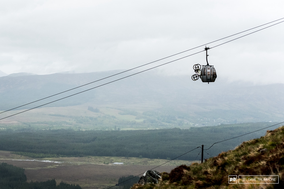 DH山地世界杯:风暴之后的高地威廉堡 DH山地世界杯:风暴之后的高地威廉堡