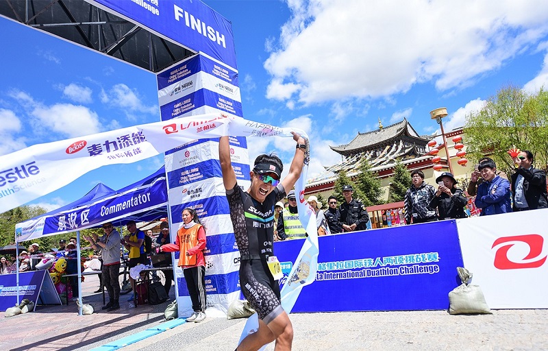 香格里拉铁人两项赛 陈家栋