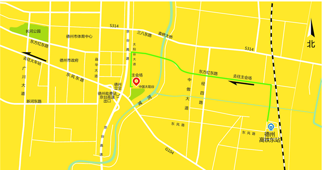宾馆地图及行走路线 宾馆地图及行走路线
