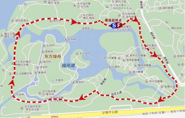 赛道现场示意图 赛道现场示意图